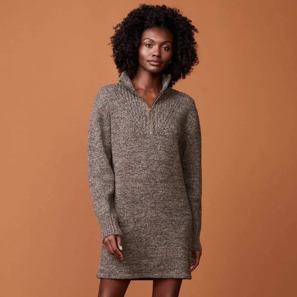 MONROW ⭐️ wool&cashmere blend dress - Picture 1 of 9